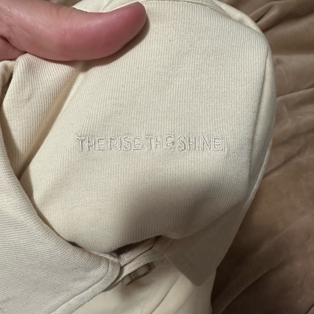 Vuori Mackenzie Jacket in Natural Classic Cream Knit Jacket M - Picture 9 of 12